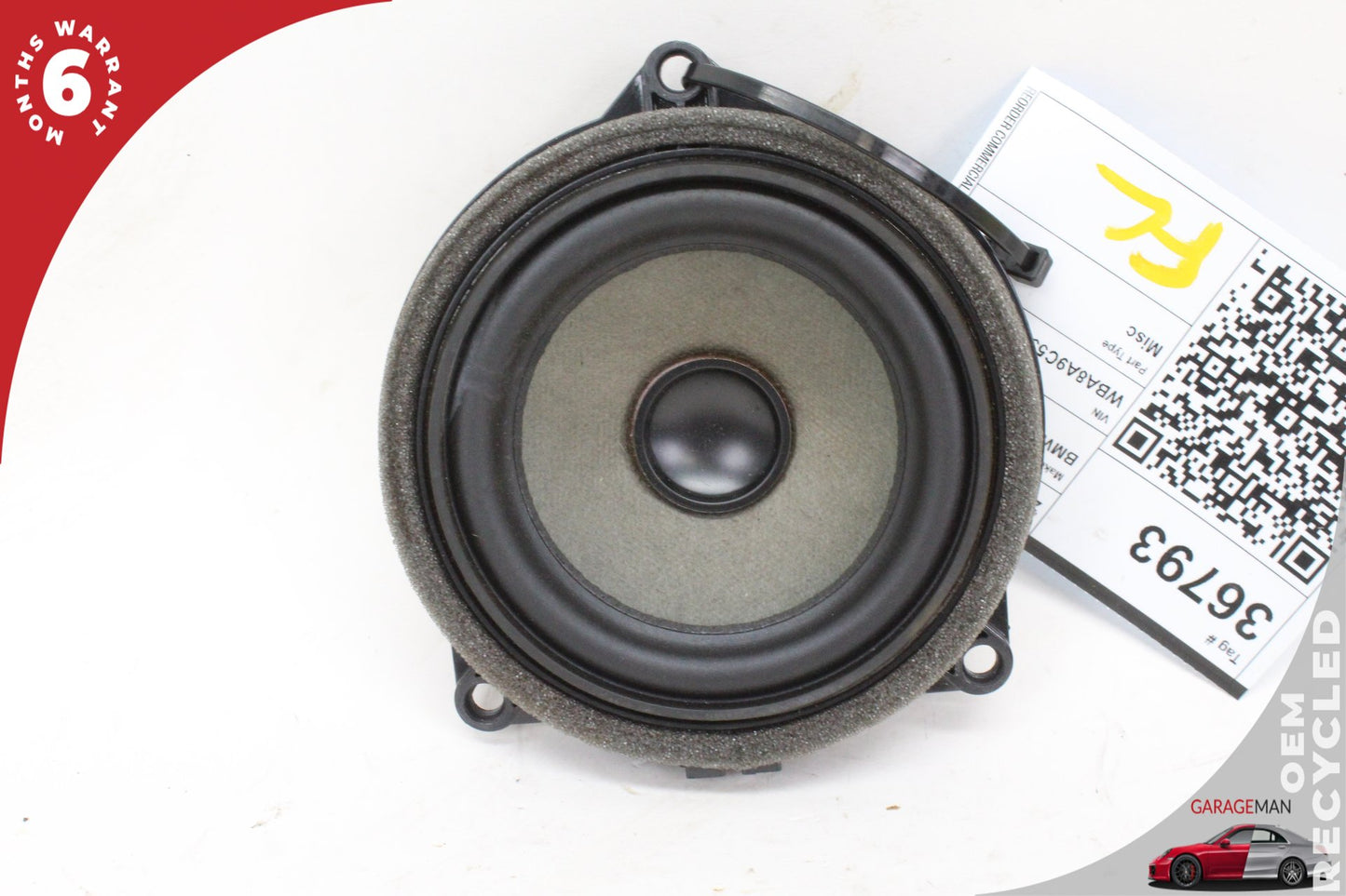 2012-2018 BMW 320i F30 Front / Rear Left & Right Side Audio Speakers 9264944 OEM