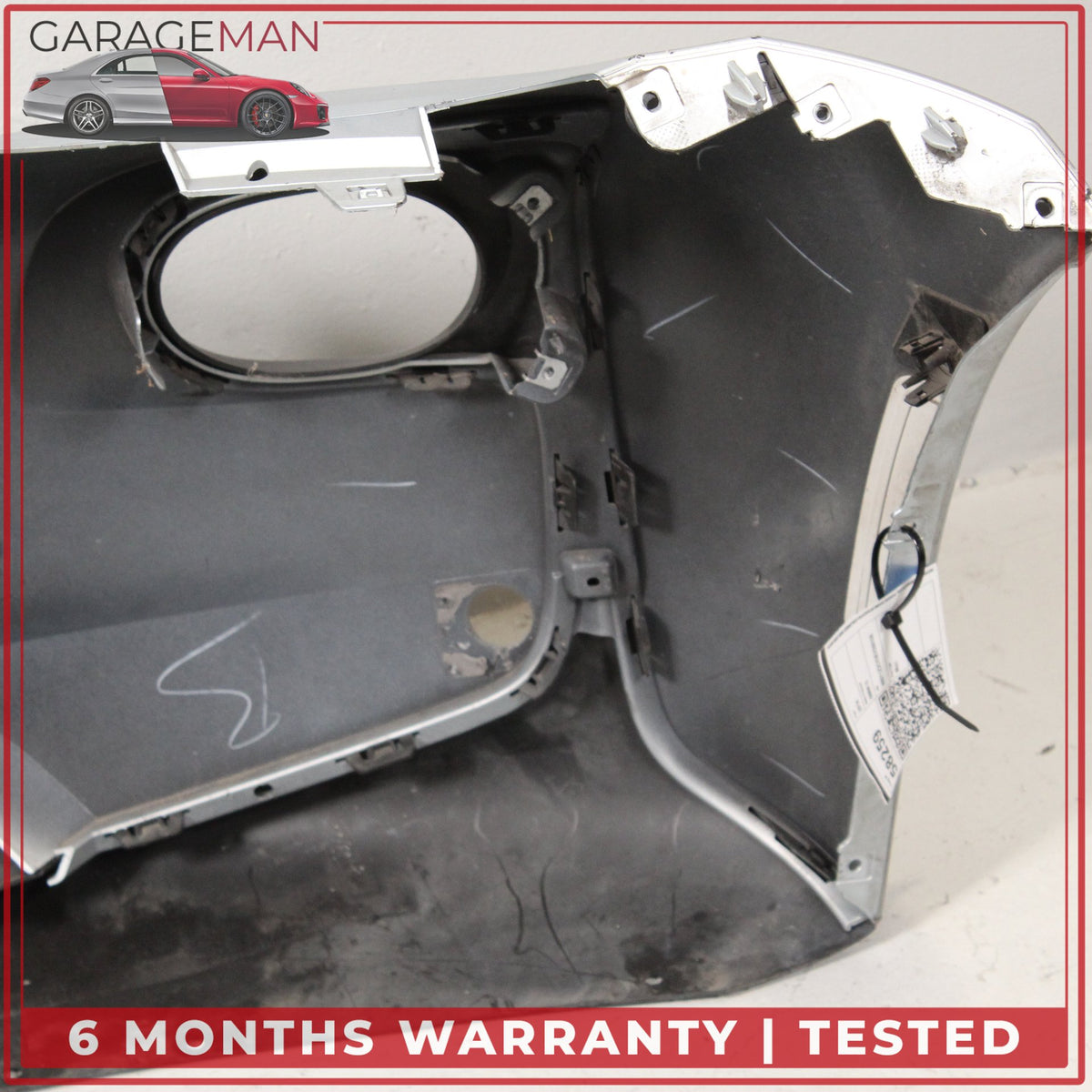 2014-2017 BMW i3 I01 Sedan Front Bumper Cover Assembly 7376739 Silver Metallic