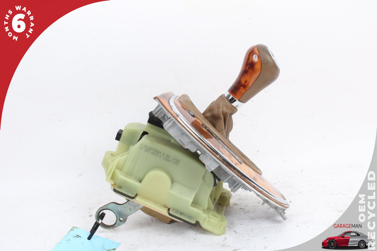 2006-2011 Mercedes W211 E350 Gear Shifter Selector w/ Knob & Trim 2112674824 OEM