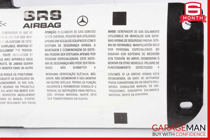 06-11 Mercedes W219 CLS63 CLS550 Front Right Side Dashboard Dash Airbag Air Bag