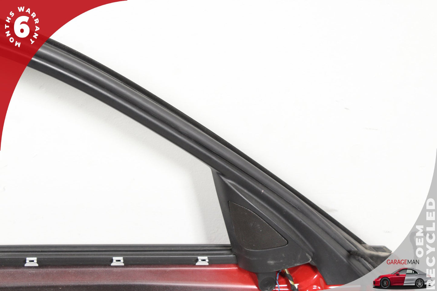 2012-2018 BMW 320i F30 Front Left Driver Side Door Shell Red 9628763 OEM