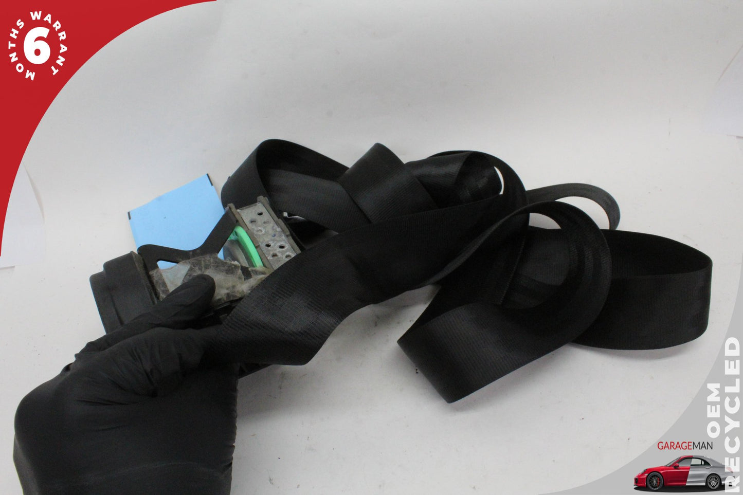 2012-2018 Audi A7 A6 Rear Left or Right Side Seat Belt Black 4G8857805C OEM