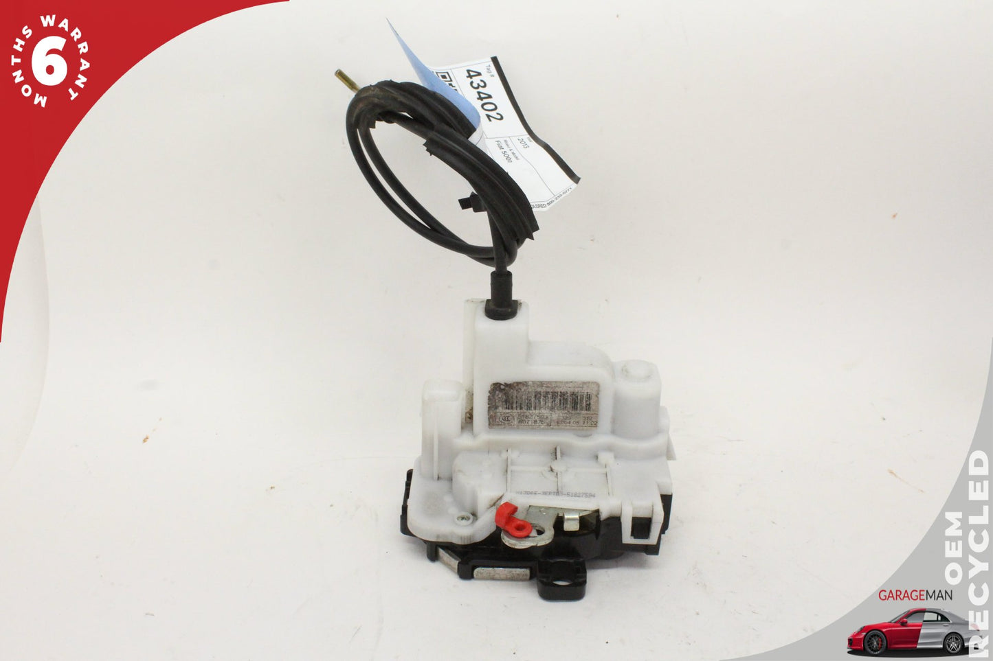 2013 Fiat 500e Hatchback Right Front Door Lock Actuator 51827593