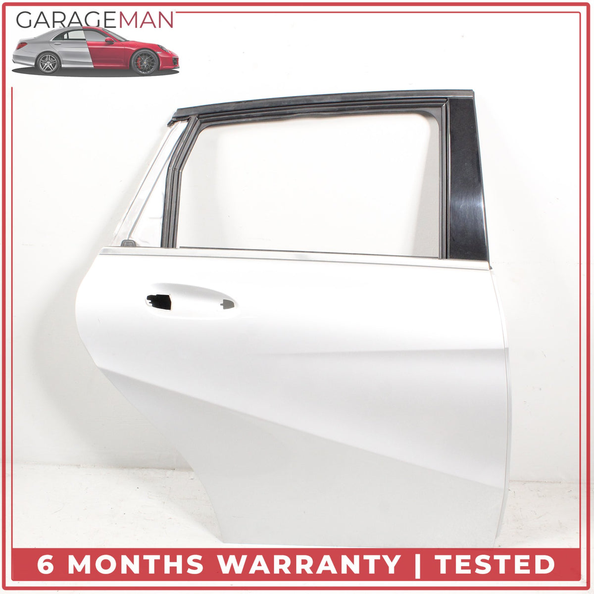 2014-2017 Mercedes W242 B Electric Drive Rear Right Side Door Shell Silver OEM