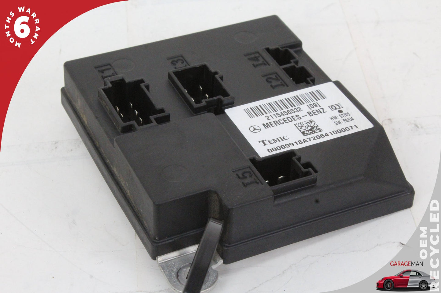 03-11 Mercedes-Benz CLS500 W219 Sedan Body Control Module BCM 2115456532 Genuine