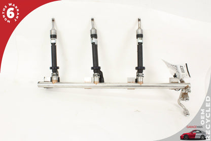 2008-2010 Porsche Cayenne 957 Upper Fuel Rail w/ Injectors 03H133316A OEM