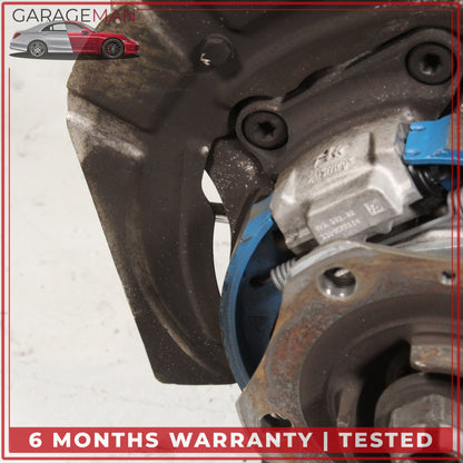 2010-2016 Porsche Panamera Rear Right Spindle Knuckle Wheel Hub w/ Shaft OEM