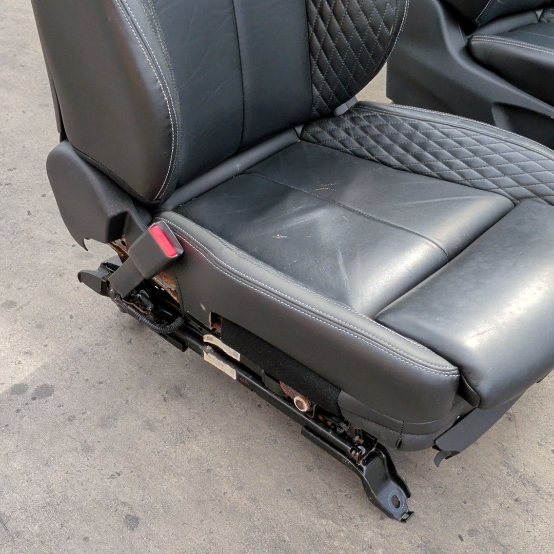 2016-2020 Infiniti Q50 V37 Red Sport Front and Rear Complete Seat Assembly OEM