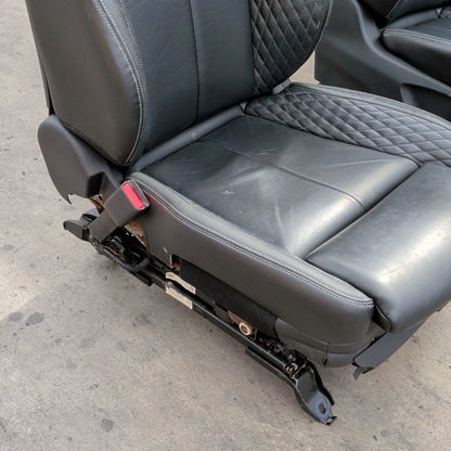 2016-2020 Infiniti Q50 V37 Red Sport Front and Rear Complete Seat Assembly OEM