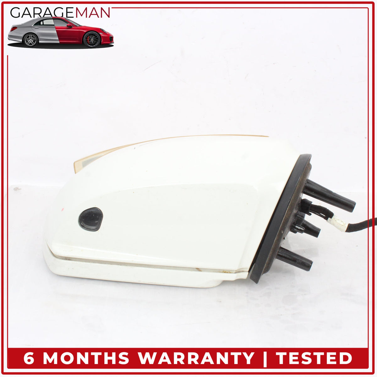 2009-2012 Mercedes W164 ML350 Right Side Door Rear View Mirror Calcite White OEM