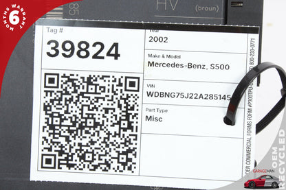 02-06 Mercedes-Benz S500 W220 Left Seat Control Module 2208201185 OEM
