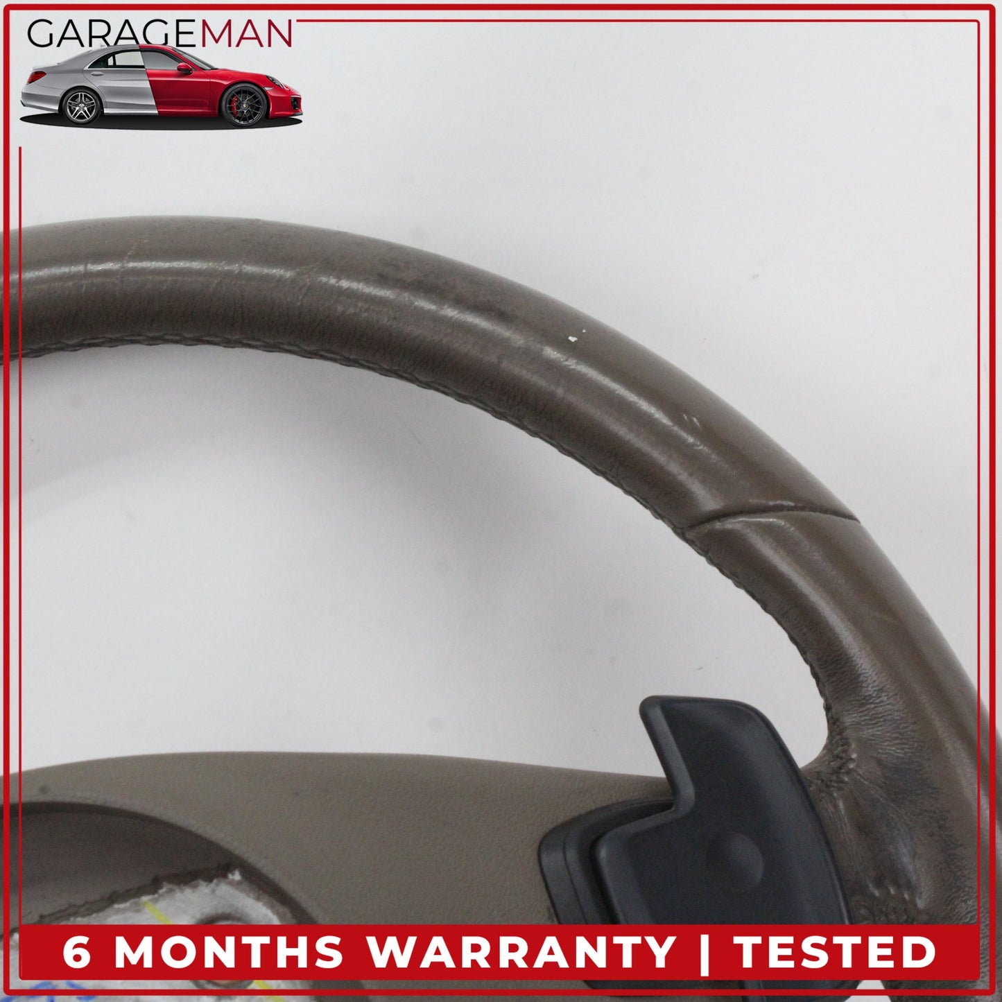 2009-2013 Mercedes W164 ML350 R350 GL550 Steering Wheel Brown 1644606903 OEM