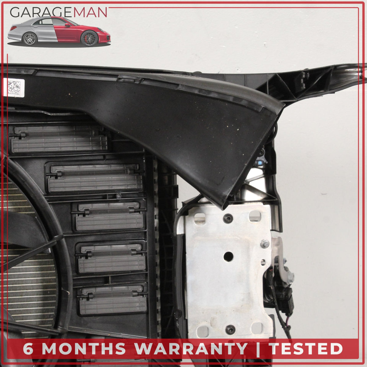 2017-2024 Audi A4 Front Cooling Radiator Core Support Fan Blade Assembly OEM