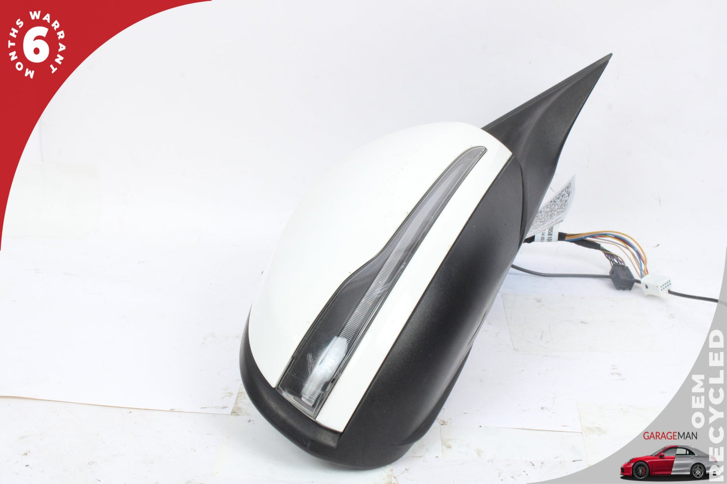 2015-2021 Mercedes W205 C300 Front Right Door Rear View Mirror w/ Blind Spot OEM
