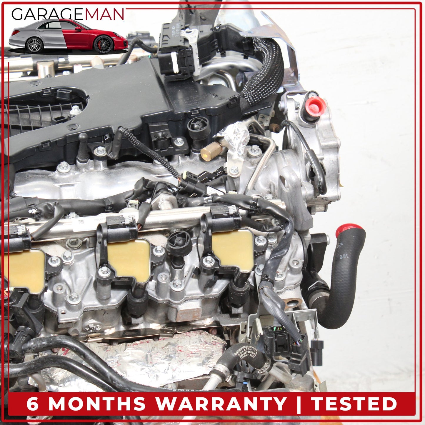 2015-2017 Mercedes-Benz S550e W222 RWD 3.0L V6 M276 Engine Motor Assembly 276.824 103k