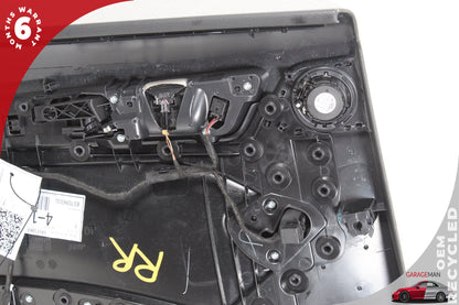 2013-2017 Audi SQ5 Q5 Right Rear Side Door Trim Panel 8R0971693D OEM