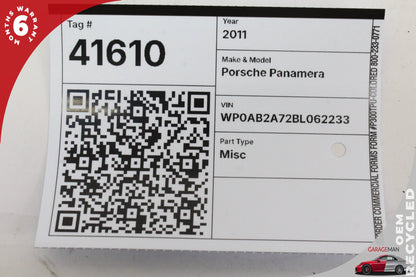 10-13 Porsche Panamera RWD Transmission ECU 5WP54023CH OEM