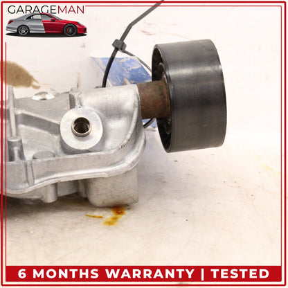 2011-2019 BMW 640i F12 AC A/C Compressor Support Bracket w/ Pulley 7585167 OEM