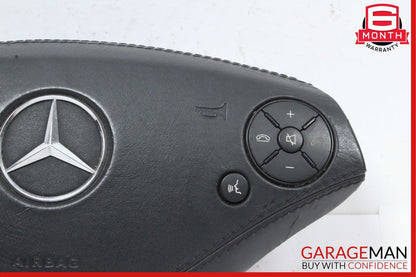 10-14 Mercedes W221 S550 CL550 Steering Wheel Airbag Air Bag Black OEM