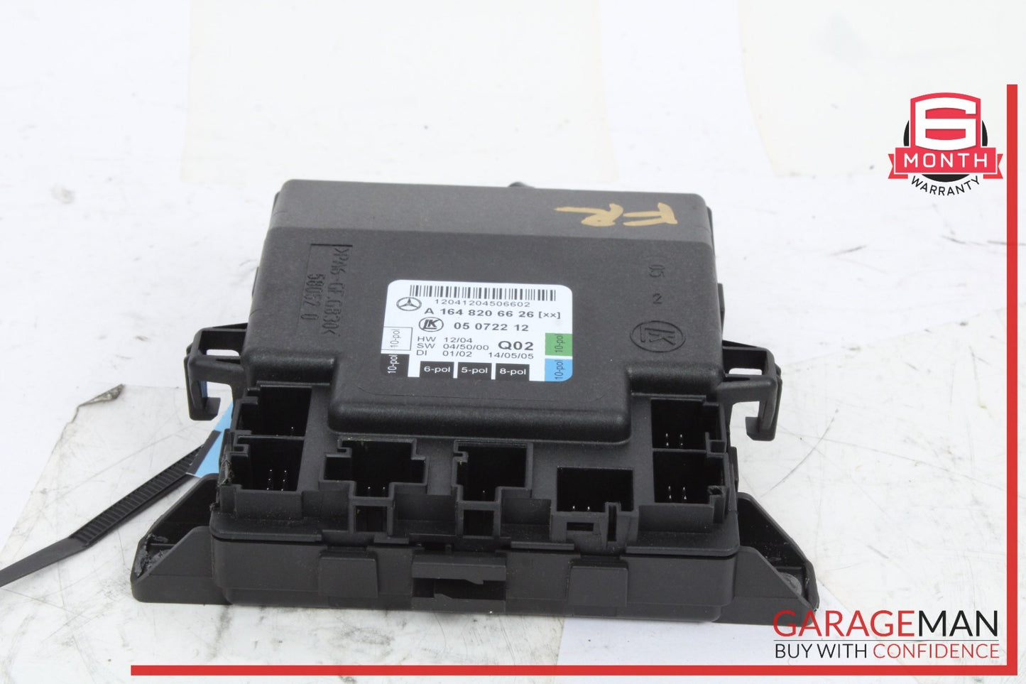 2006-2013 Mercedes ML500 M-Class W164 Right Front Door Control Module 1648206626