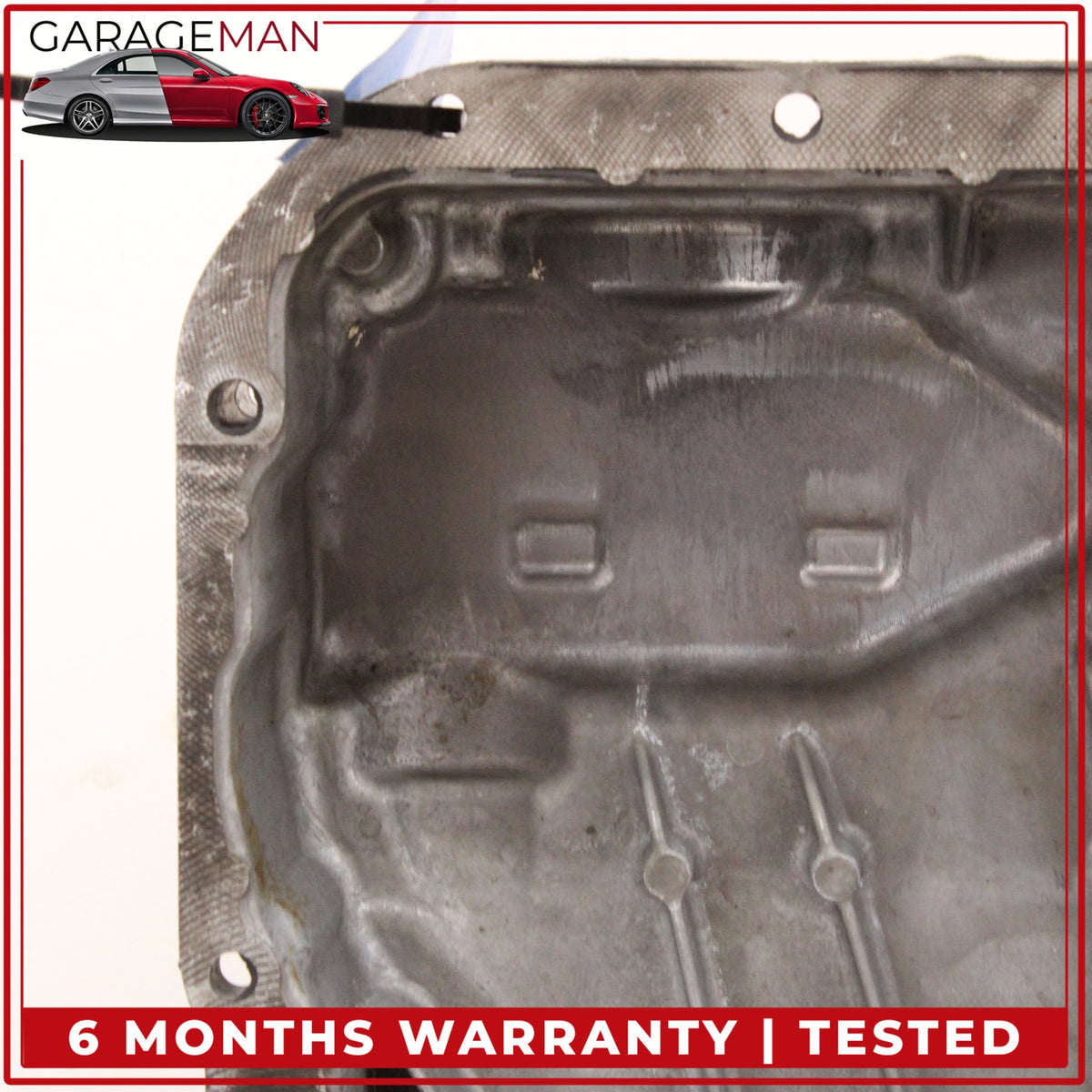 2012-2015 Mercedes W212 E400 E350 M276 RWD Upper Oil Pan Section 2760141802 OEM