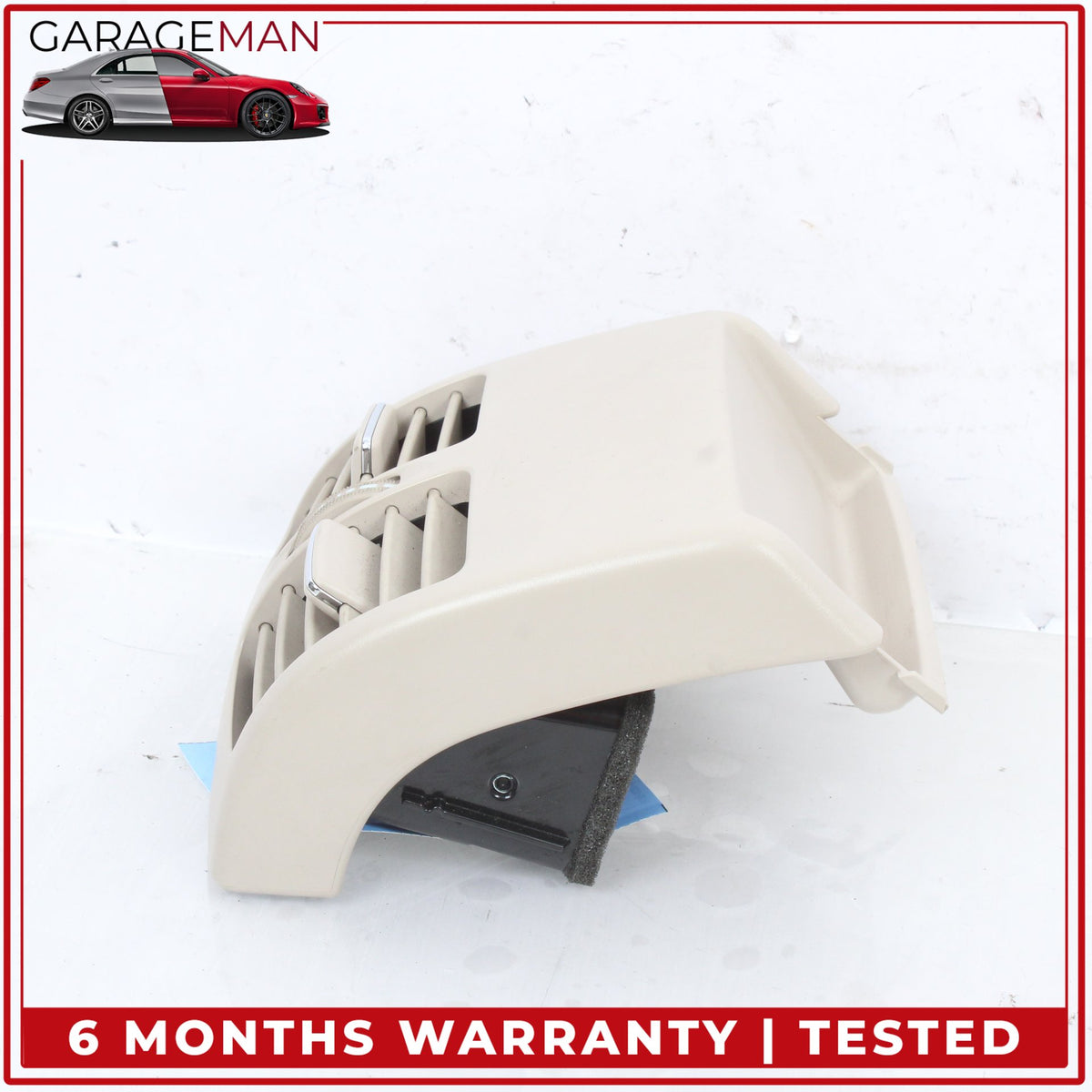 2008-2017 Mercedes C207 E400 Rear Center Console AC A/C Air Vent Beige OEM