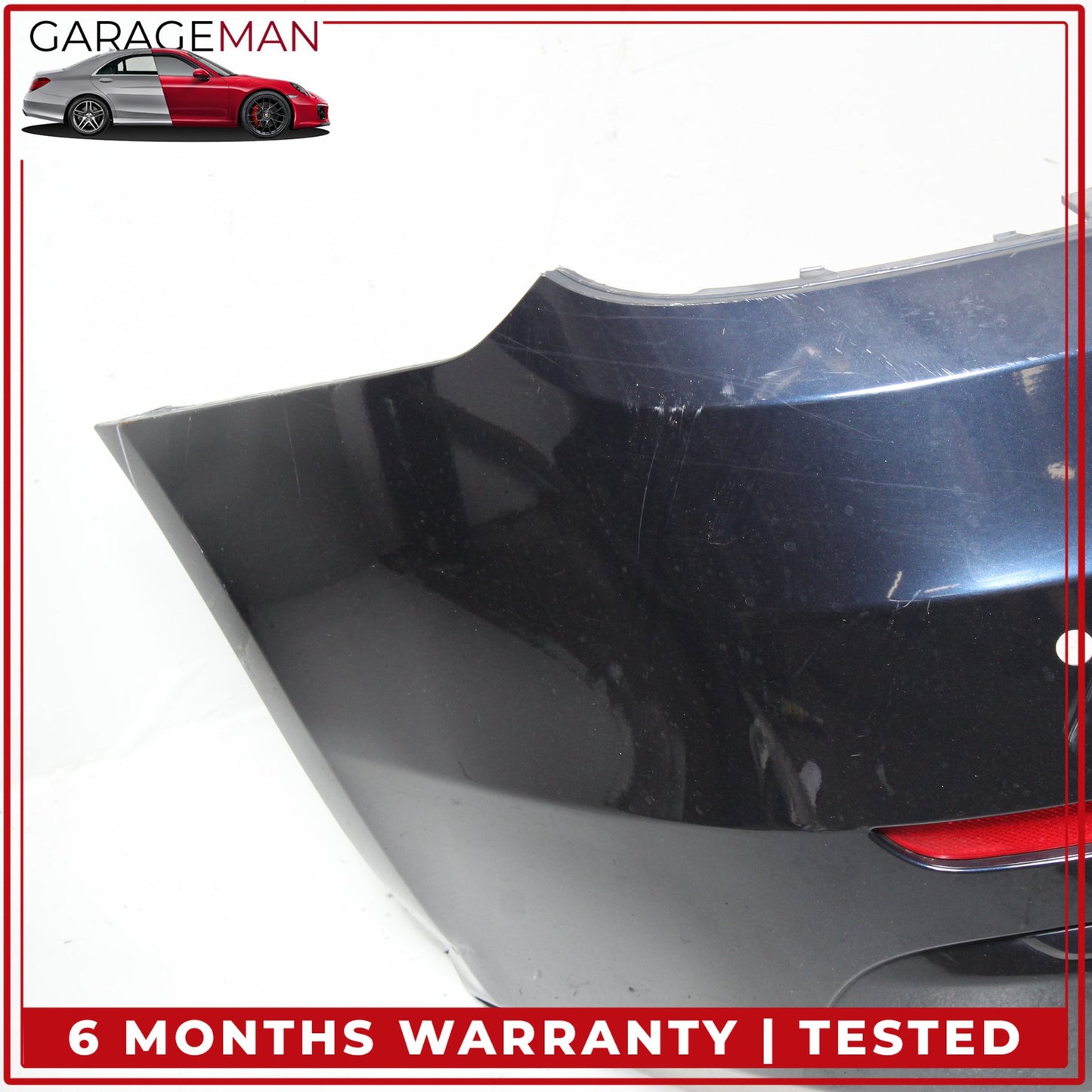 2015-2017 BMW 430i xDrive Gran Coupe 428i Rear Bumper Cover Panel Blue OEM