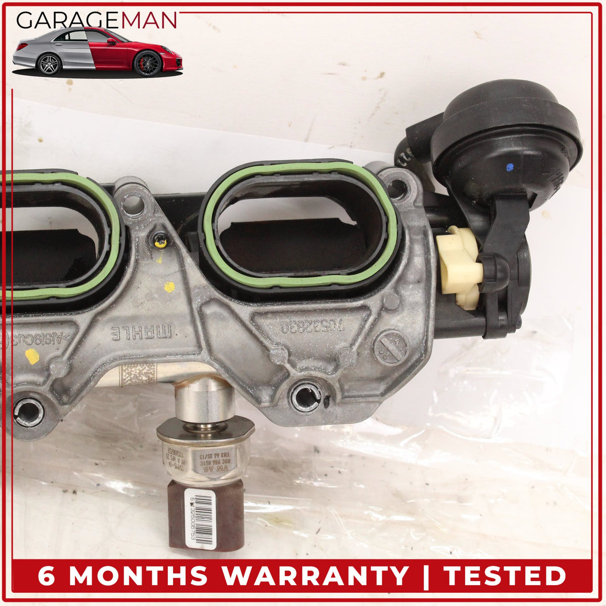 2010-2018 Audi A6 A7 3.0L Engine Right Side Lower Intake Manifold 06E133340E OEM