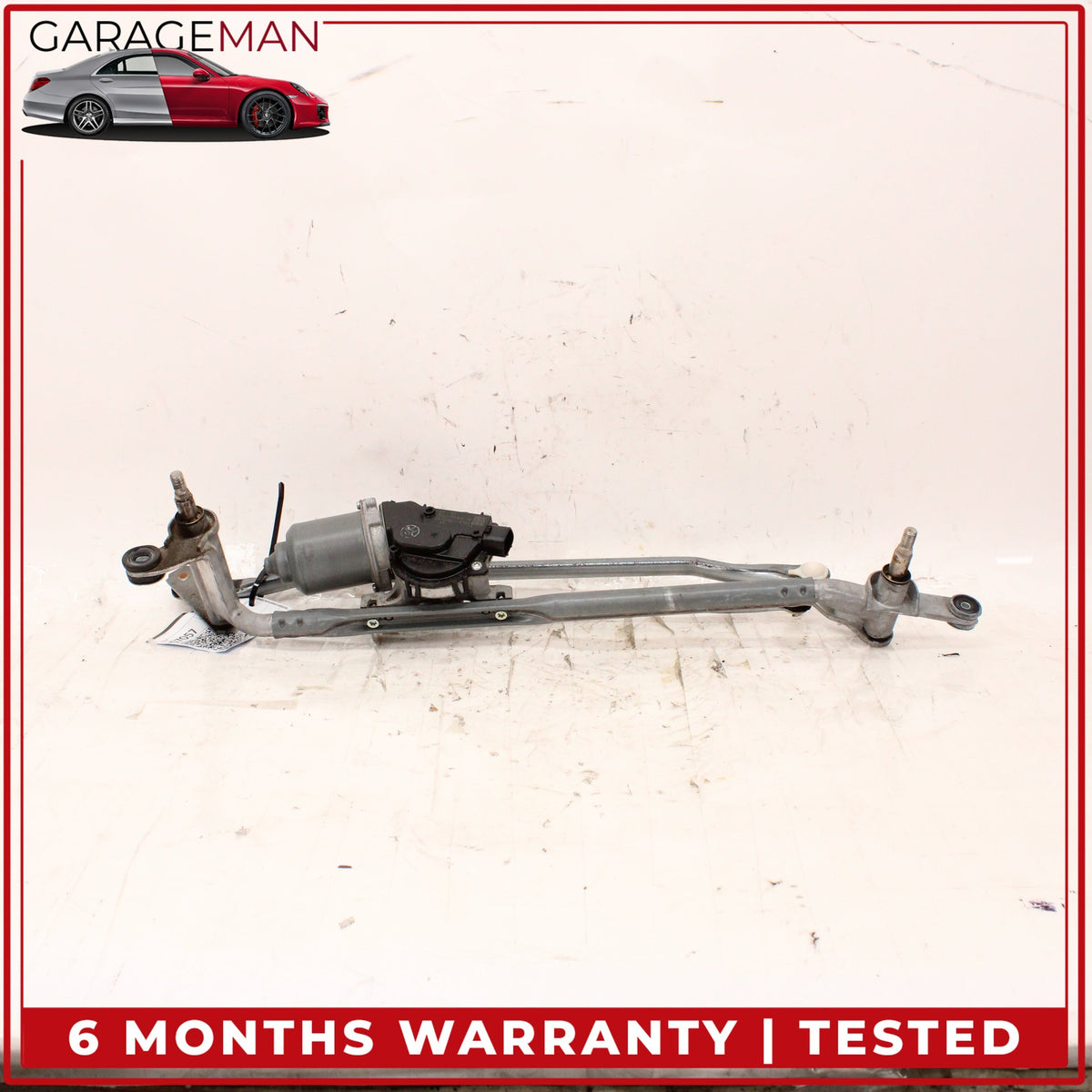 2013-2019 LR Range Rover L405 L494 Front Windshield Wiper Linkage w/ Motor OEM