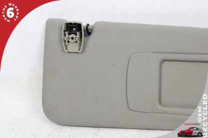 2011-2016 BMW 528i F10 Front Right Passenger Side Sun Visor Gray 8038166 OEM