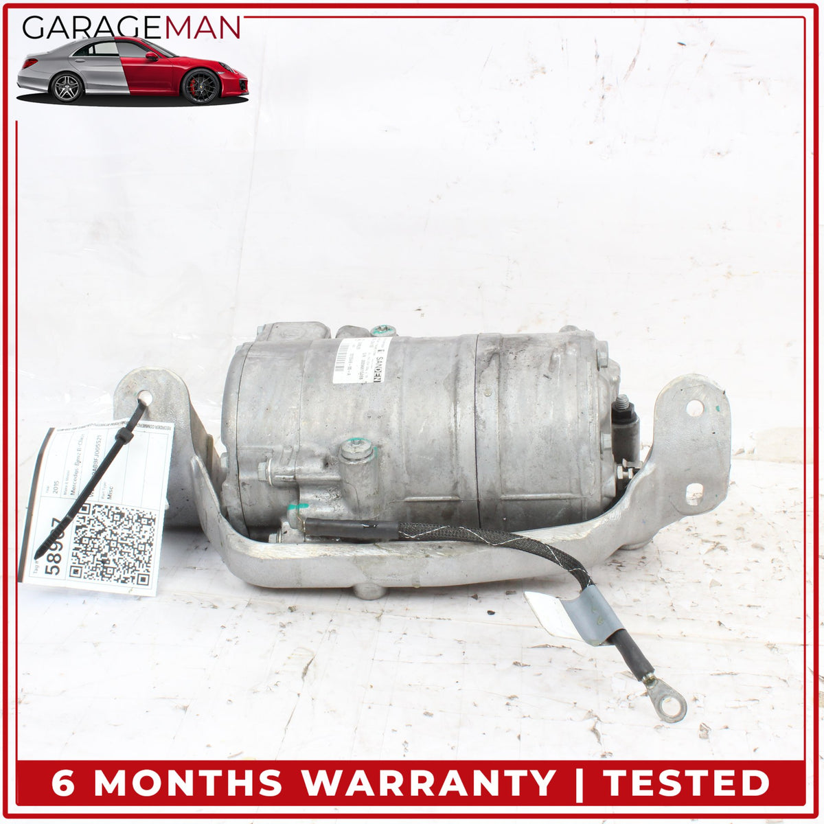 2014-2017 Mercedes W242 B Electric Drive AC A/C Air Conditioning Compressor OEM