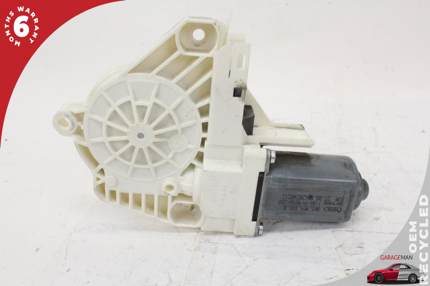 2009-2018 Audi A8 Rear Right Window Regulator Motor 8K0959801 OEM