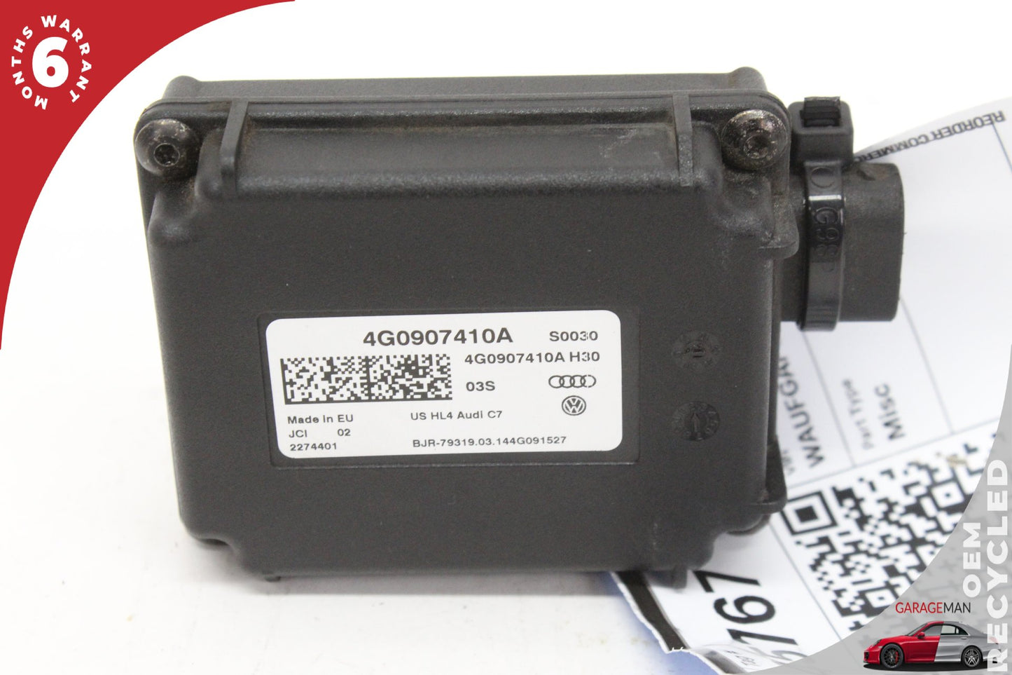 2011-2018 Audi A6 HomeLink Garage Door Opener Control Module 4G0907410A OEM