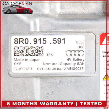 2013-2016 Audi Q5 8R EV Hybrid Engine High Voltage Battery 8R0915591 OEM
