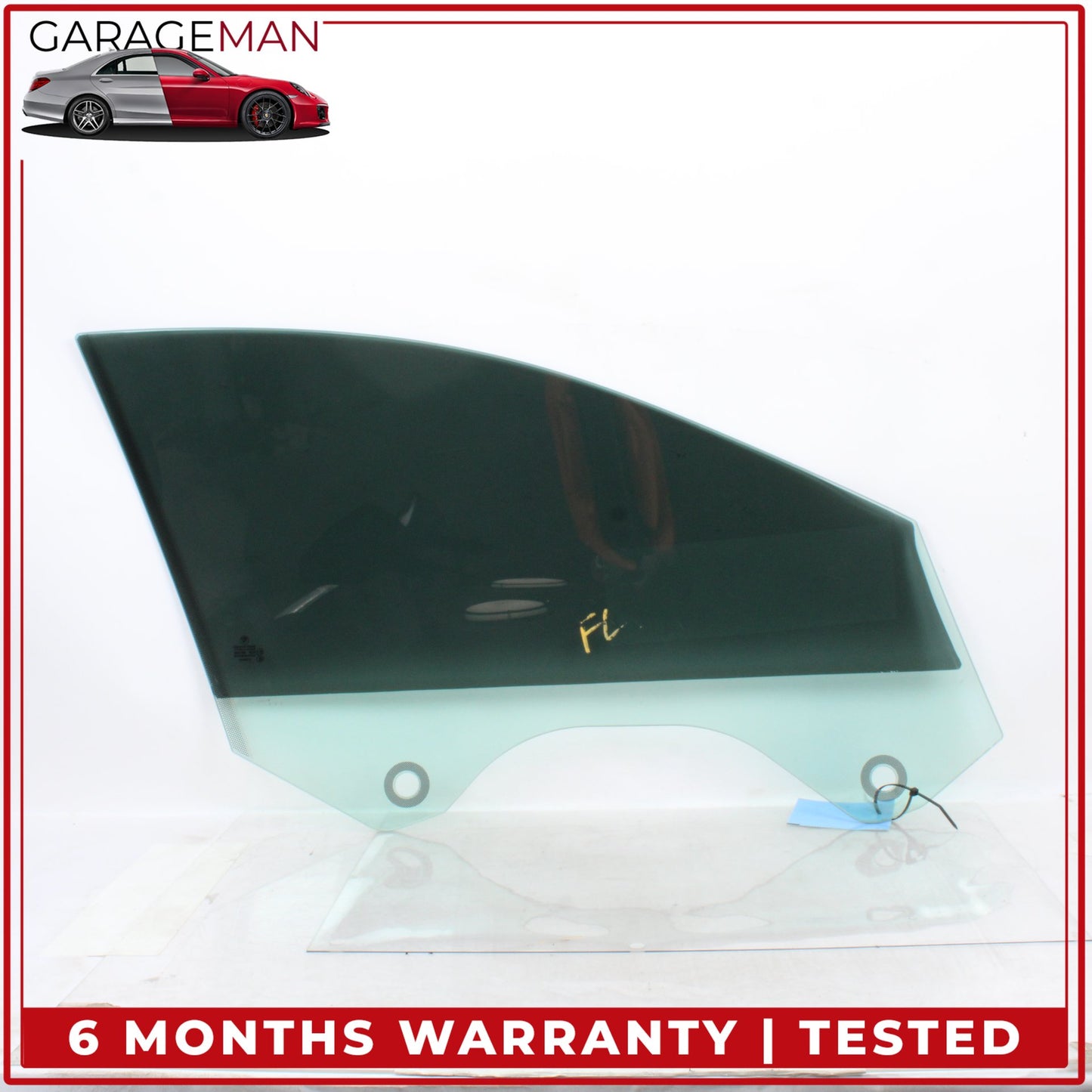 2012-2018 BMW 650i F06 Front Left Door Window Glass 7275395 OEM