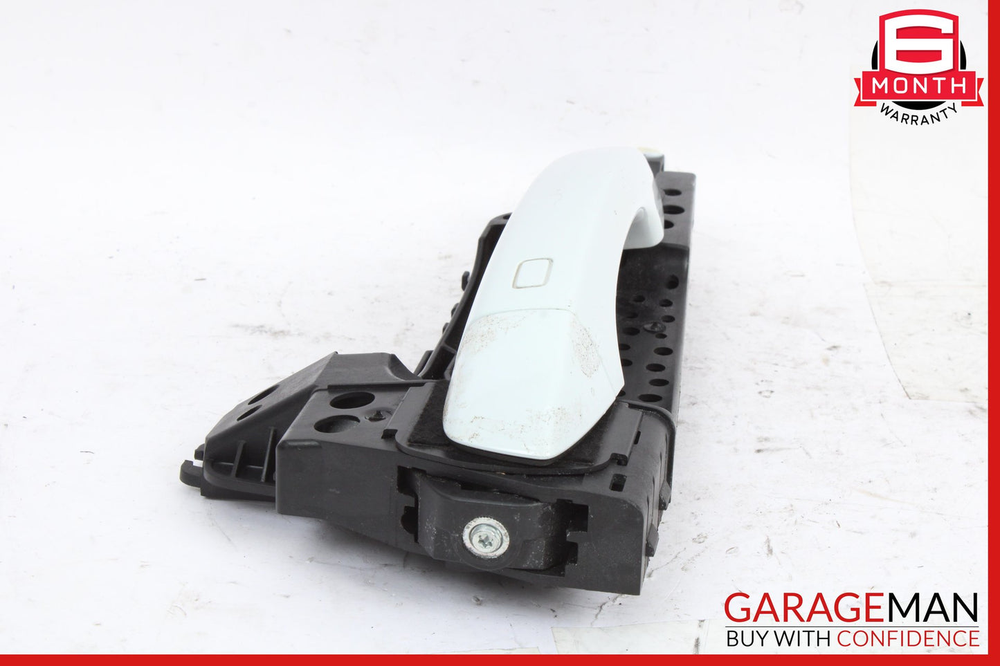 2012-2018 Audi S7 Rear Left Driver Side Exterior Door Handle White 4H0837885 OEM