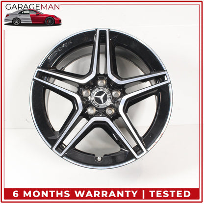 2019-2023 Mercedes W205 C300 Rear Side Wheel Rim 8.5JX18H2 ET49 2054019600 OEM