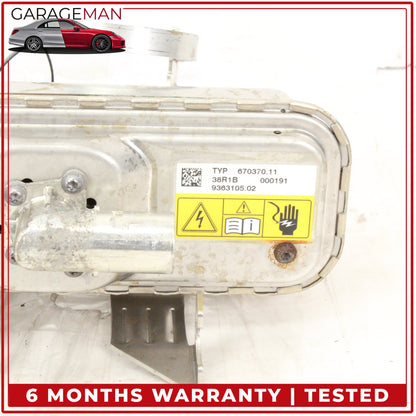 2014-2021 BMW i3 I01 Electric Coolant Flow Water Auxiliary Heater Unit OEM
