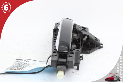 2012-2018 Audi A7 Rear Left Driver Side Exterior Door Handle Black 4H0837885 OEM