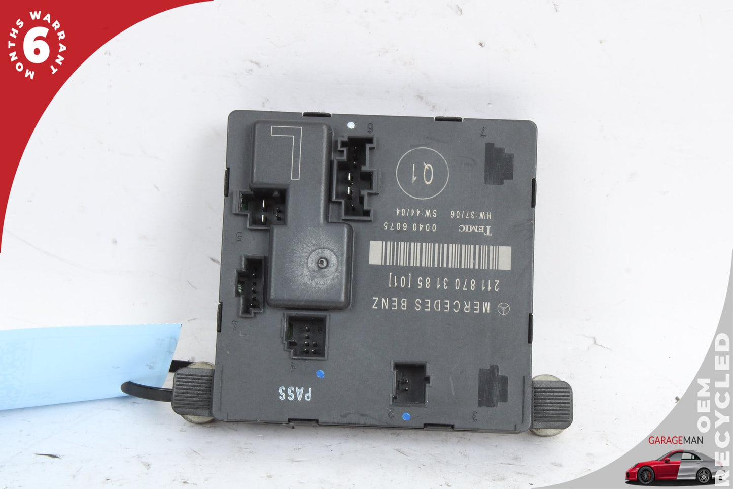 2003-2009 Mercedes W211 E350 Rear Left Side Door Control Module 2118703185 OEM
