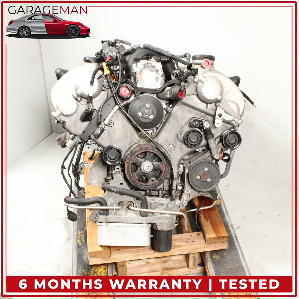 2003-2006 Porsche Cayenne 955 Turbo S 4.5L V8 M48.50 Engine Motor Assy OEM 103k