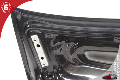12-18 Audi A6 C7 Sedan Trunk Lid Panel Assembly Phantom Black Pearl 4G5827023C