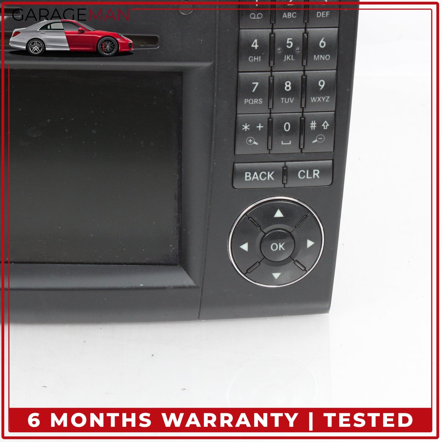 2009-2012 Mercedes X164 GL450 Front Command Head Unit Navigation CD Audio OEM