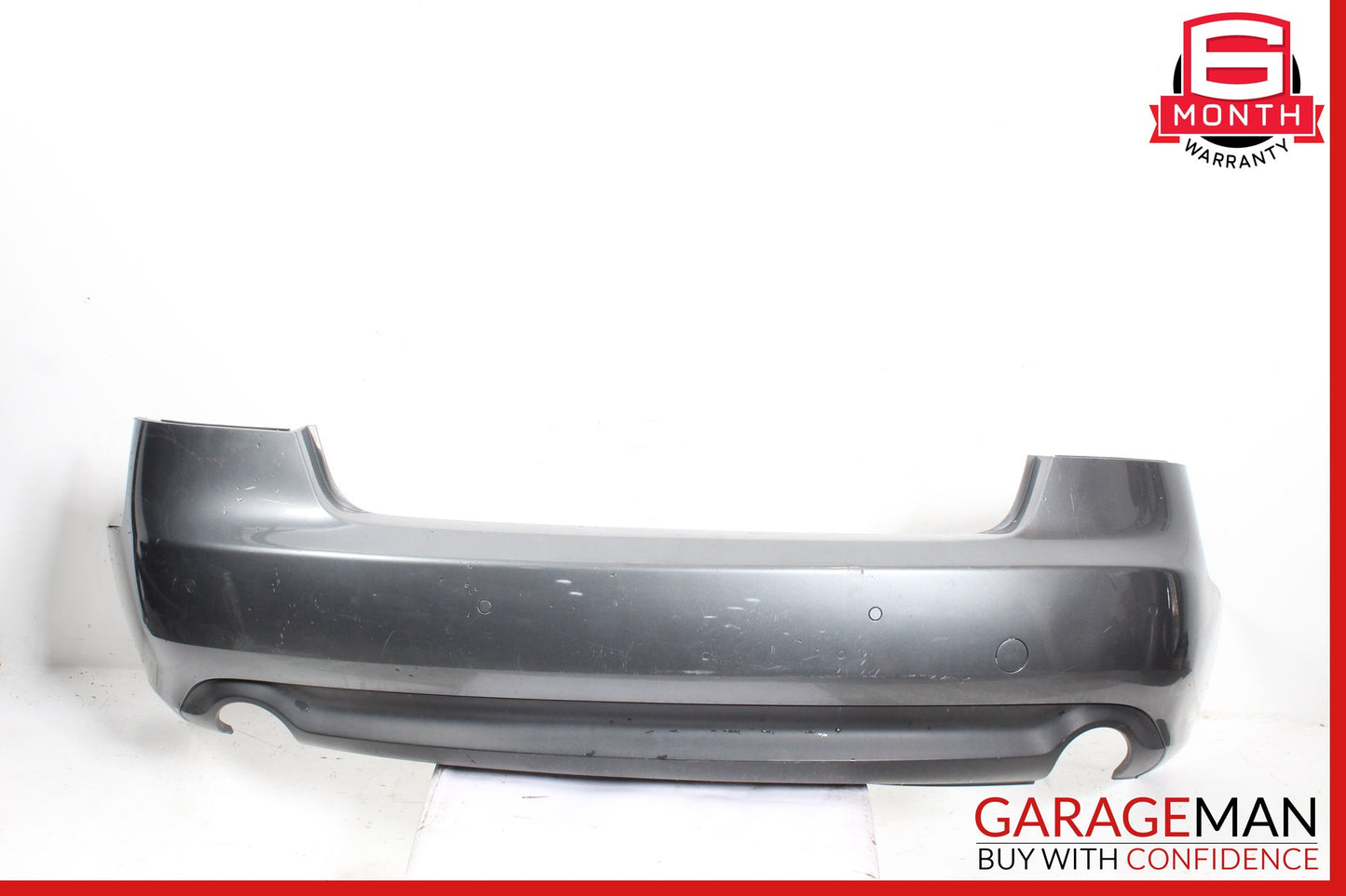 2008-2012 Audi A5 S5 8T Sedan Rear Bumper Cover Panel Gray 8T0807511 OEM