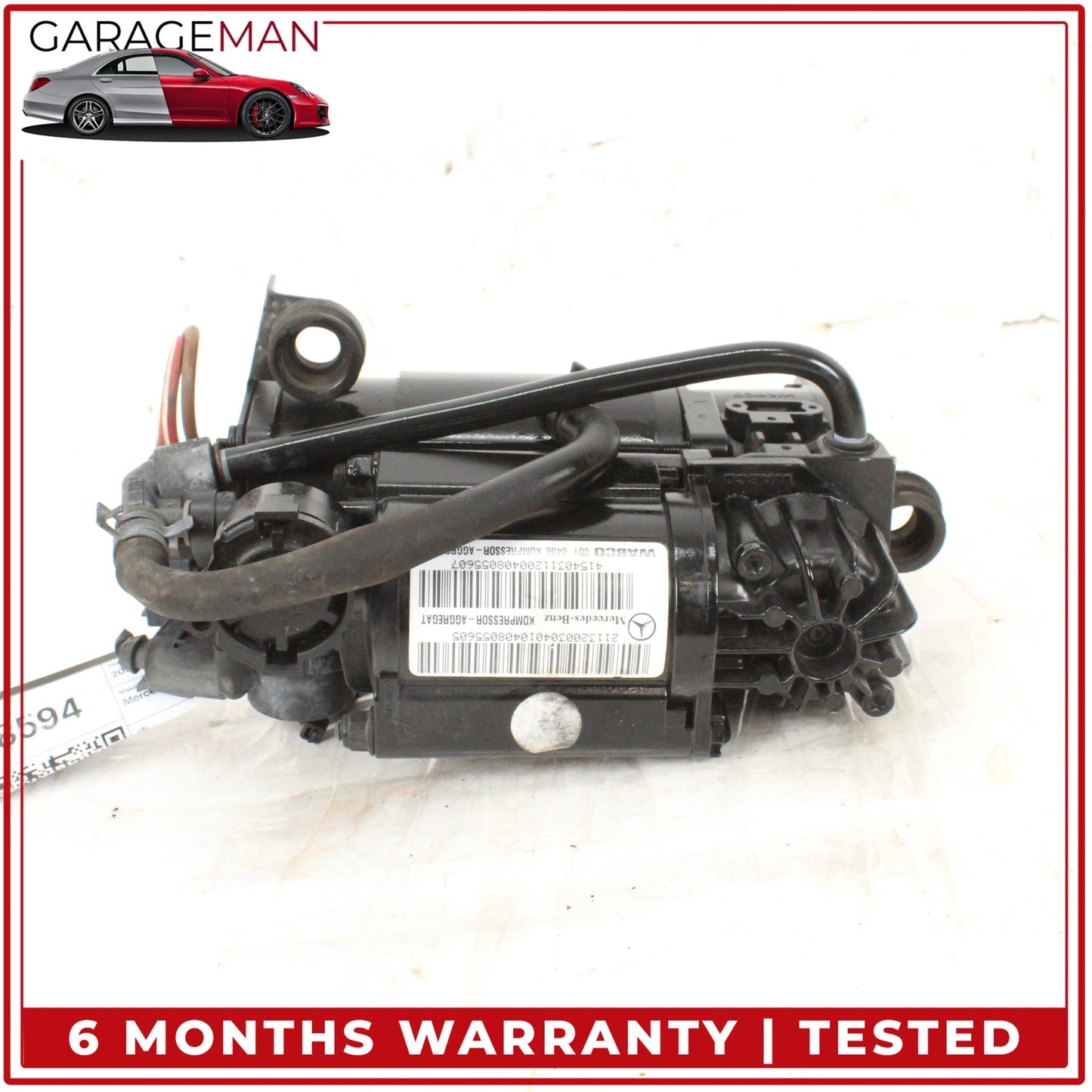2000-2011 Mercedes W210 E320 E350 Air Suspension Compressor Pump 2113200304 OEM