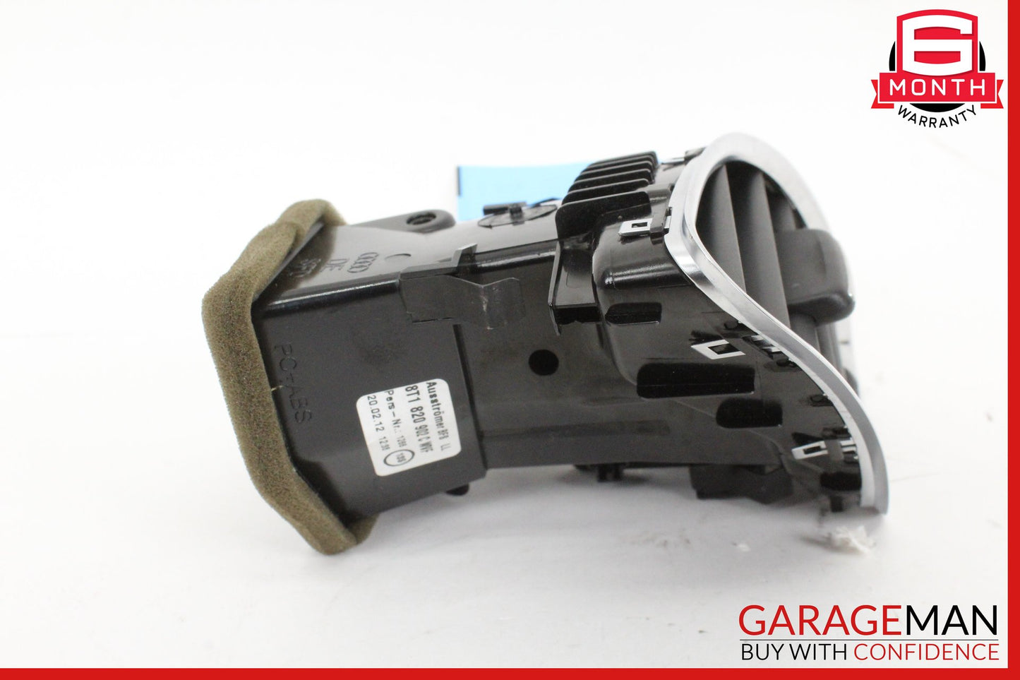2008-2017 Audi A5 A4 S5 S4 Q5 Front Right Dash AC A/C Air Vent 8T1820902C OEM