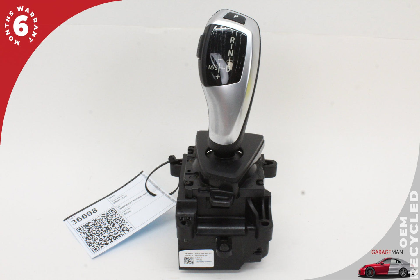 2012-2018 BMW 320i 328i F30 Floor Shifter Knob Gear Shift Selector Box OEM