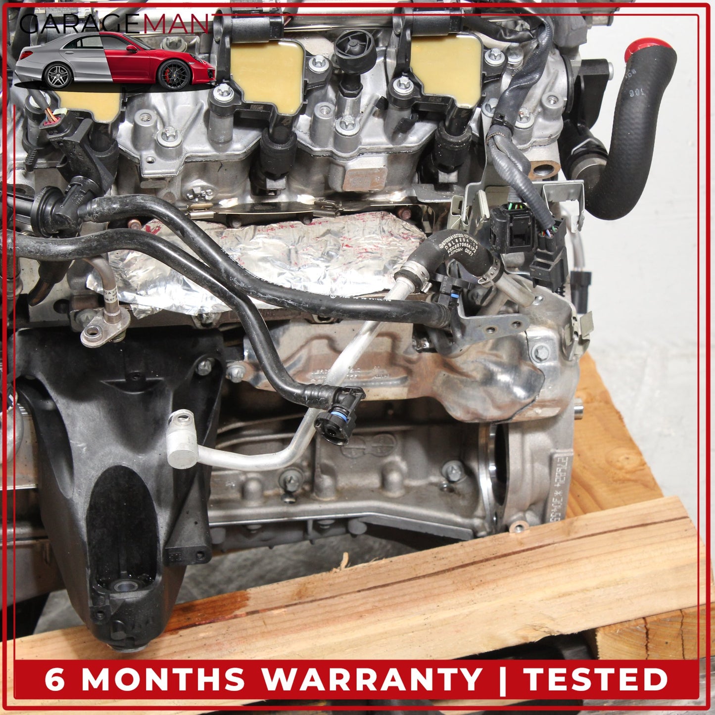 2015-2017 Mercedes-Benz S550e W222 RWD 3.0L V6 M276 Engine Motor Assembly 276.824 103k