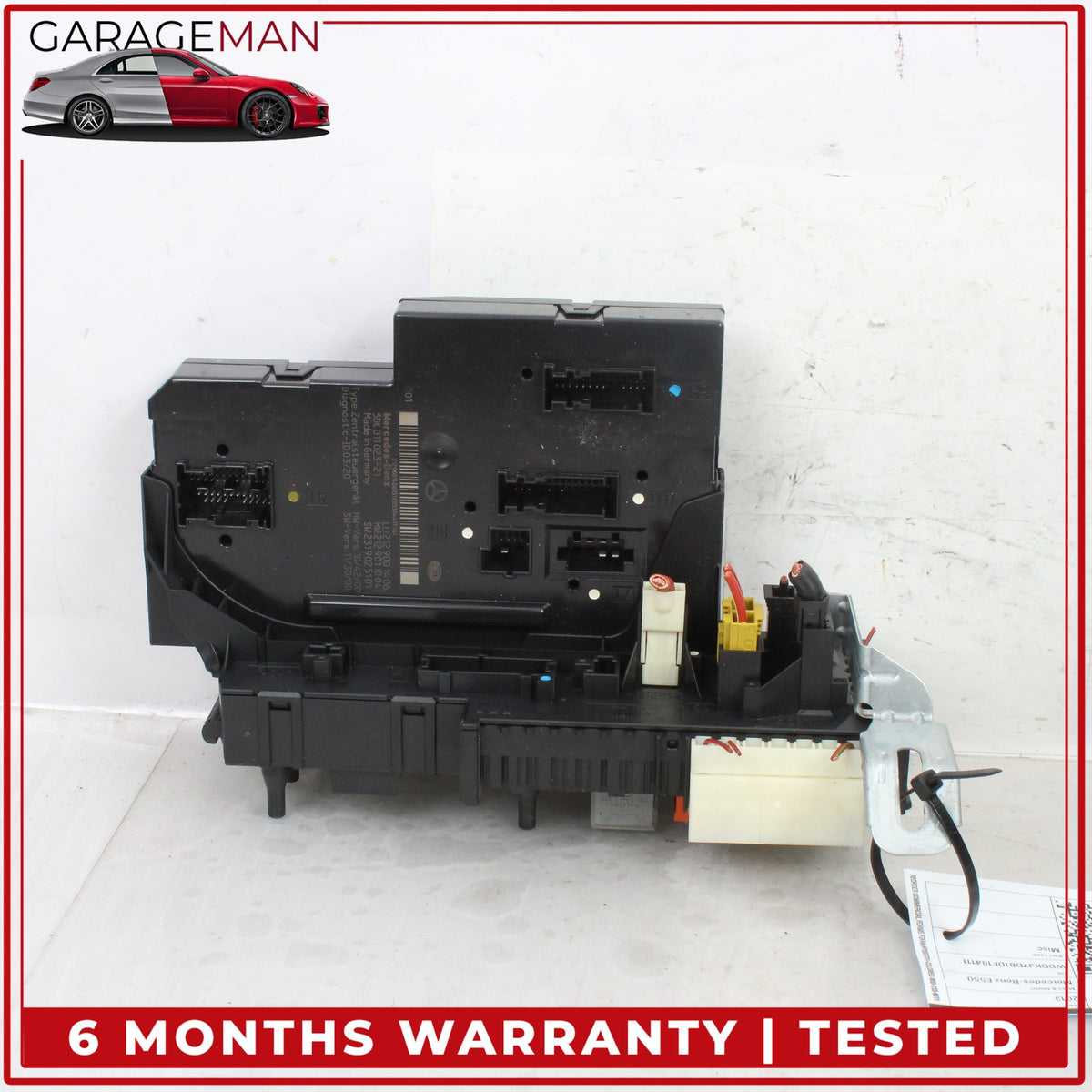 2010-2018 Mercedes C207 E550 E400 Rear SAM Fuse Box Relay Module 2129001406 OEM