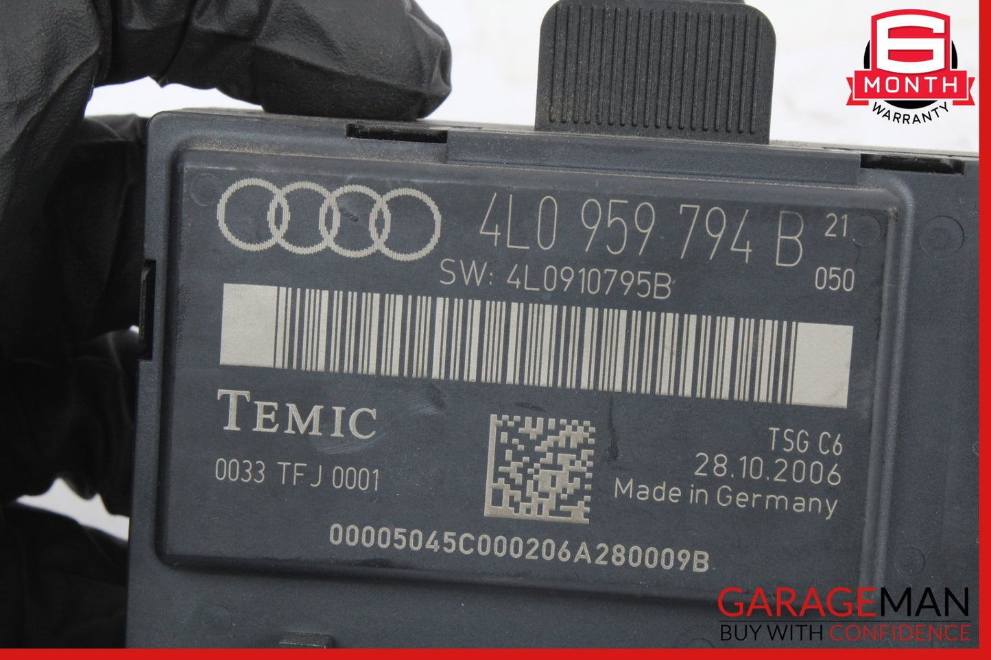 2007-2009 Audi Q7 4L Station Wagon Right Rear Door Control Module 4L0959794B OEM